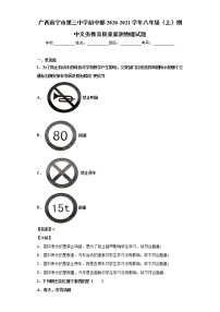 广西南宁市第三中学2020-2021学年八年级上学期期中义务教育质量监测物理试题（含答案与解析）