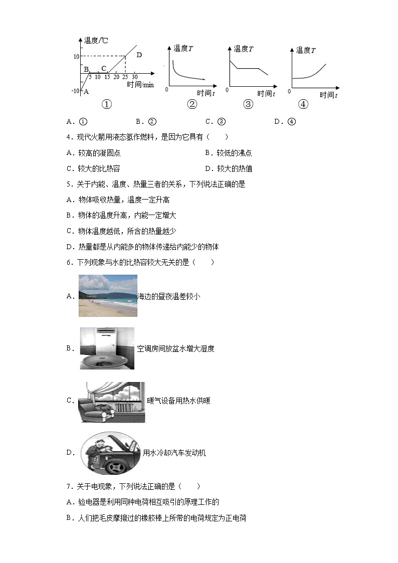 2020-2021学年广西百色市德保县九年级上学期期末教学水平测试物理试题（含答案与解析）第2页