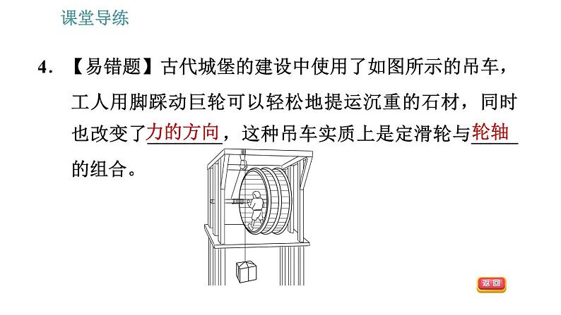 教科版八年级下册物理 第11章 11.5 改变世界的机械 习题课件第7页