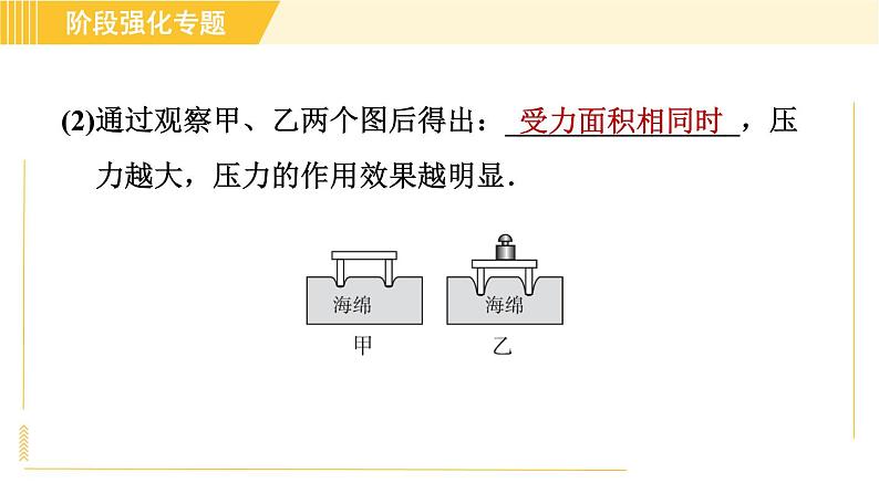 苏科版八年级下册物理 第10章 阶段强化专题（六）专训2  压强知识的应用 习题课件05