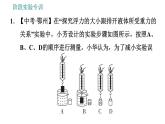 教科版八年级下册物理 第10章 阶段实验专训 与浮力有关的实验探究 习题课件