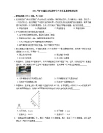 2021年广东廉江市红湖中学八年级上期末物理试卷