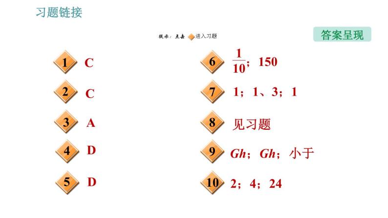 人教版八年级下册物理 期末提分练案 第4讲   第1课时   达标训练 习题课件02