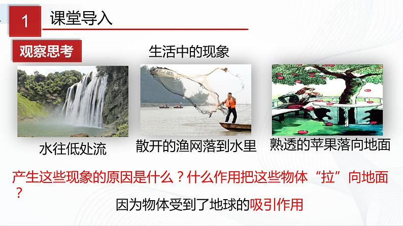 人教版物理八下7.3《重力》课件+视频资料+教案+练习02