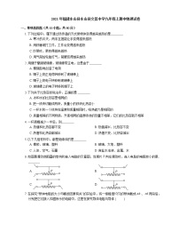 2021年福建东山县东山县文昌中学九年级上期中物理试卷