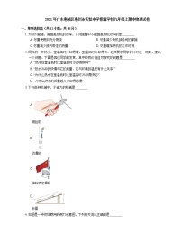 2021年广东惠城区惠州市实验中学附属学校九年级上期中物理试卷