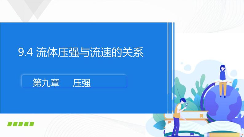 人教版物理八下9.4《流体压强与流速的关系》课件+视频资料+教案+练习01