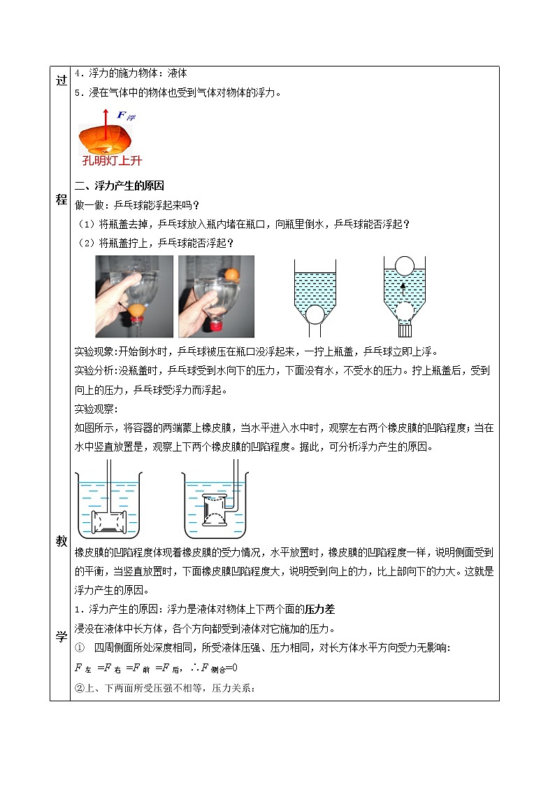 人教版物理八下10.1《浮力》课件+视频资料+教案+练习03