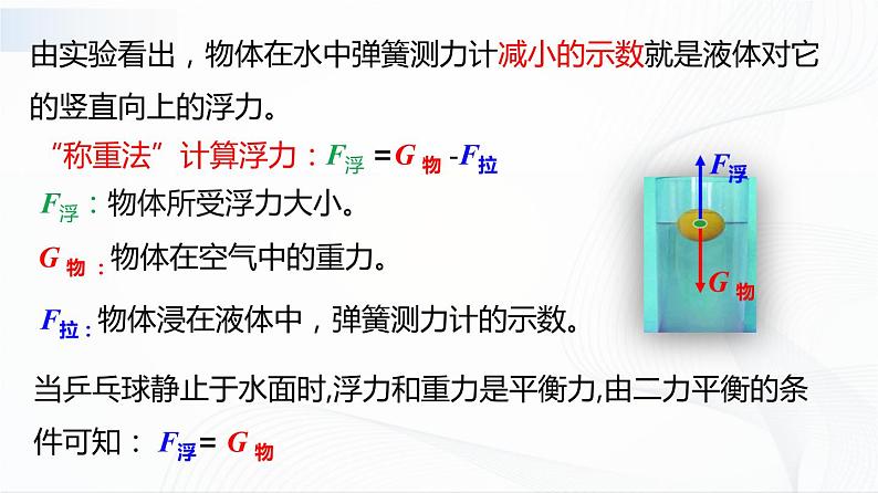 人教版物理八下10.1《浮力》课件+视频资料+教案+练习05