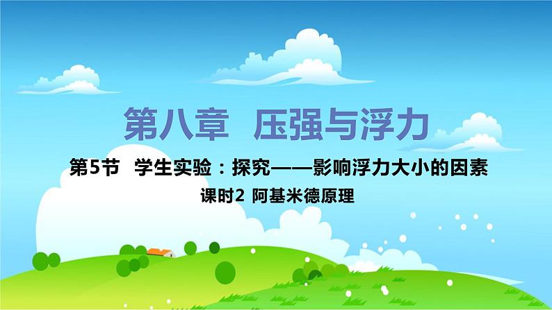 影响浮力大小因素PPT课件免费下载01