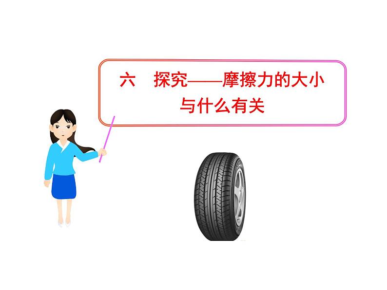 7.6北师大版八年级物理学生实验：探究——摩擦力的大小与什么有关课件(共30张PPT)01