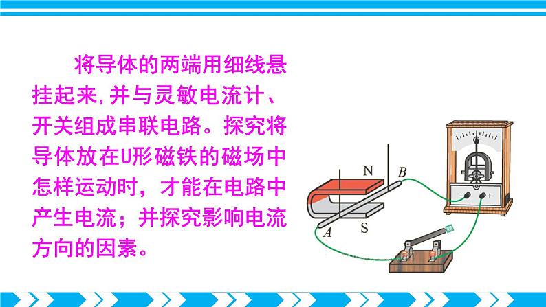 沪科版九年级物理18.2《科学探究：怎样产生感应电流》第一课时 课件+教案+素材07