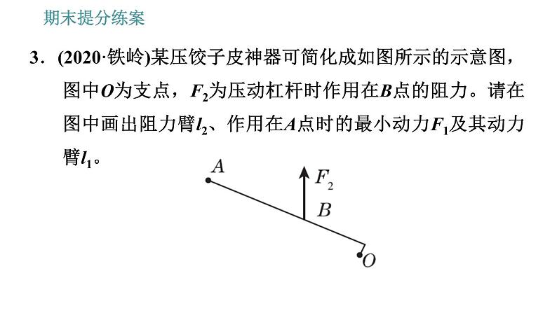 人教版八年级物理 期末提分练案 第5讲   第2课时   使用简单机械的技巧 习题课件第7页