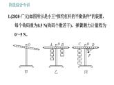 人教版八年级物理 第12章 阶段综合专训1   探究杠杆的平衡条件 习题课件