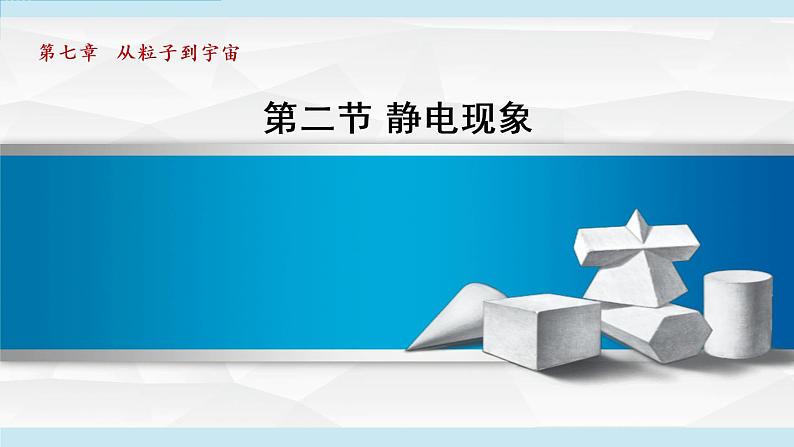 苏科版物理八下课件  7.2静电现象第1页