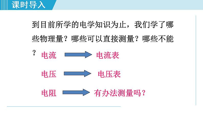 苏科版九年级物理课件  14.4欧姆定律的应用03