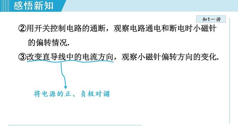 苏科版九年级物理课件  16.2电流的磁场第5页