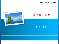 人教版八年级下册10.1 浮力课前预习ppt课件