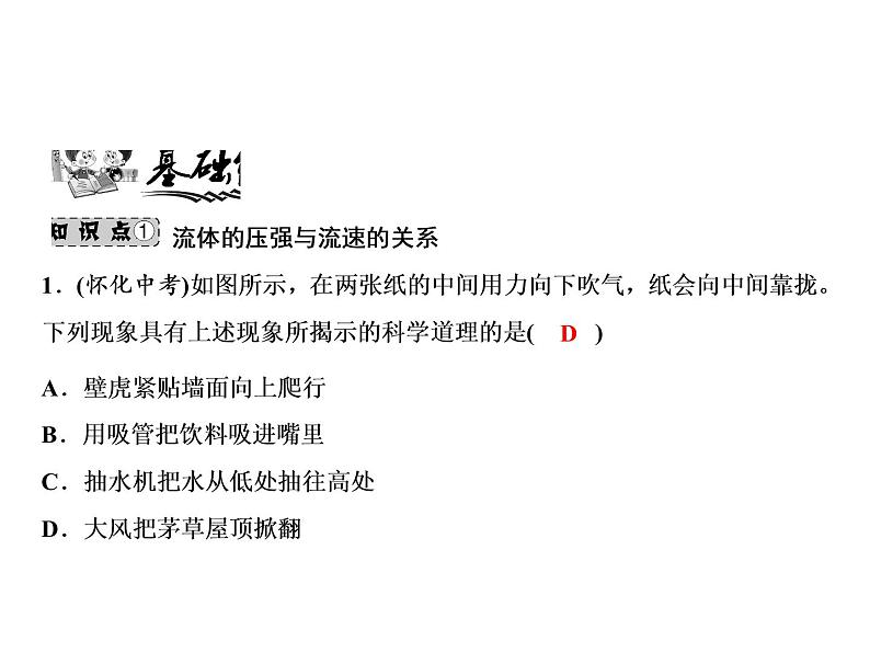 第9章 第3节 第4节　流体压强与流速的关系课件PPT05