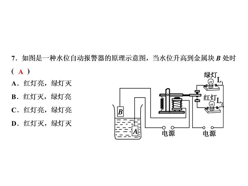 第二十章综合检测题课件PPT06