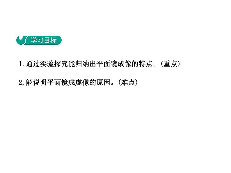 3.3  探究平面镜成像特点  第一课时课件PPT第2页