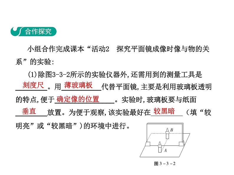 3.3  探究平面镜成像特点  第一课时课件PPT第3页