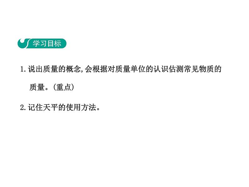 5.1  物体的质量  第一课时课件PPT第2页