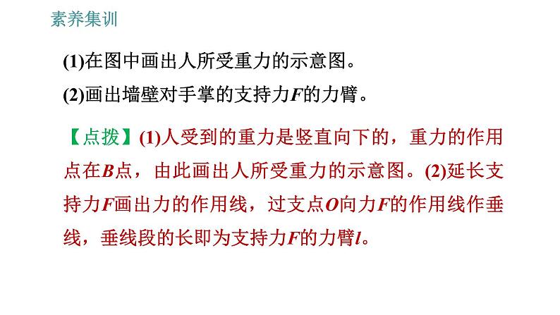 人教版八年级下册物理 第12章 素养集训3   简单机械的使用 习题课件第6页