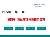 4.第四节  流体压强与流速的关系课件PPT