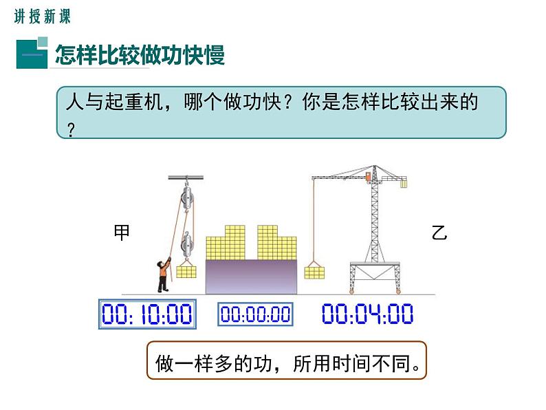 4.第四节  做功的快慢课件PPT第4页