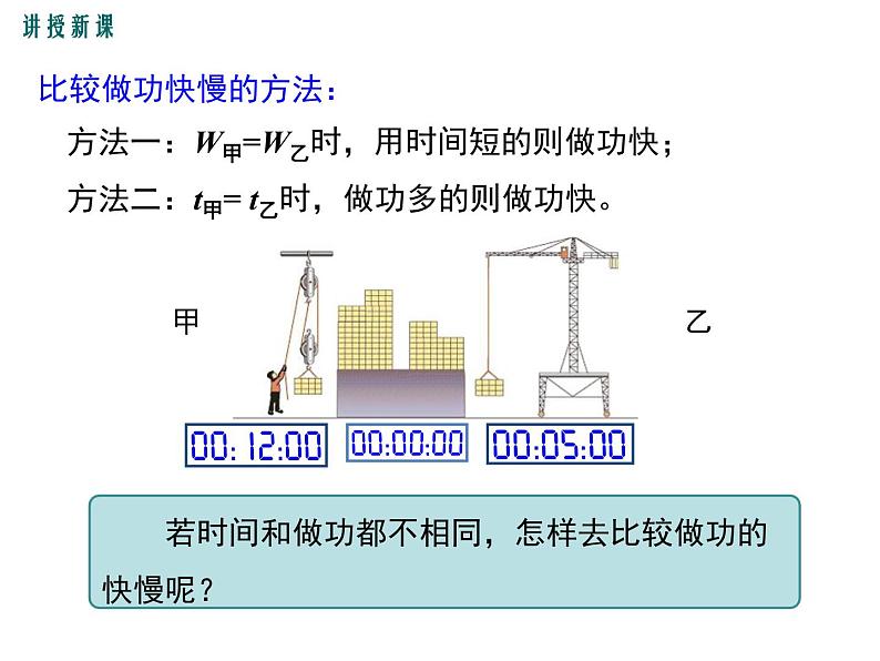 4.第四节  做功的快慢课件PPT第6页