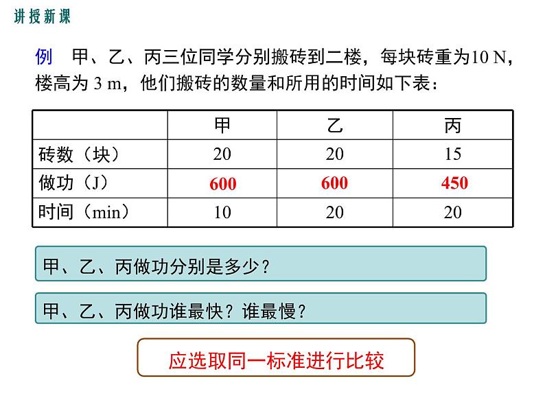 4.第四节  做功的快慢课件PPT第7页