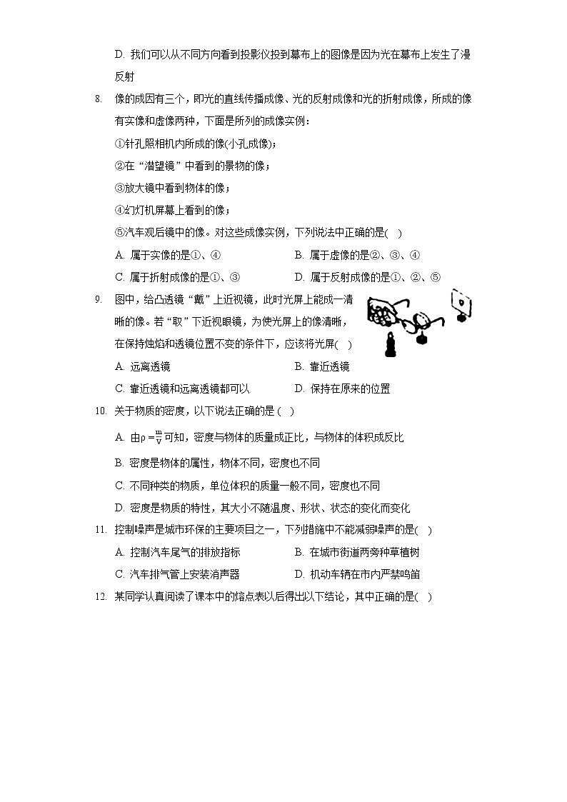 2021-2022学年山东省潍坊市昌乐一中八年级（上）期末试卷第2页