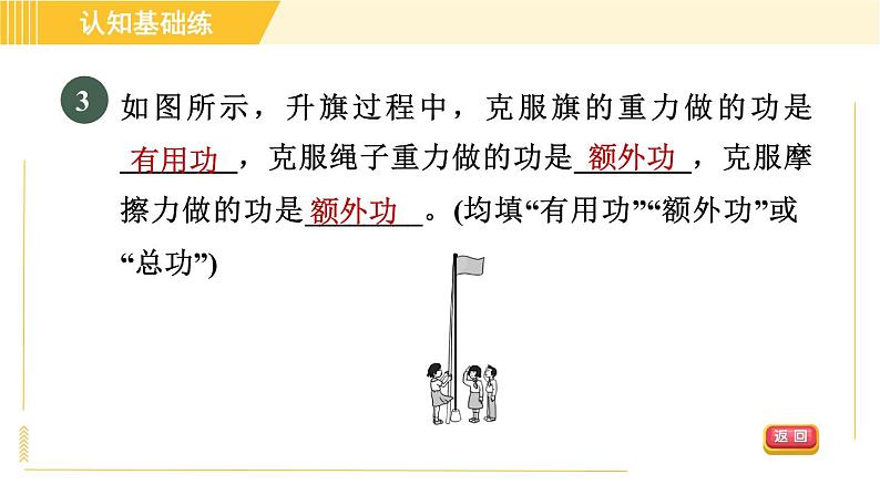 人教版八年级下册物理 第12章 12.3.1目标一 机械效率的认识 习题课件07