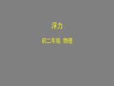 0526初二物理（人教版）浮力课件PPT
