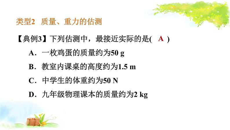 2021年初中物理二轮复习 估测题 课件（福建省）第6页