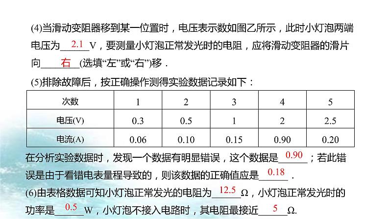 第4讲  测量电阻-冲刺2022中考物理第一轮系统复习课件07