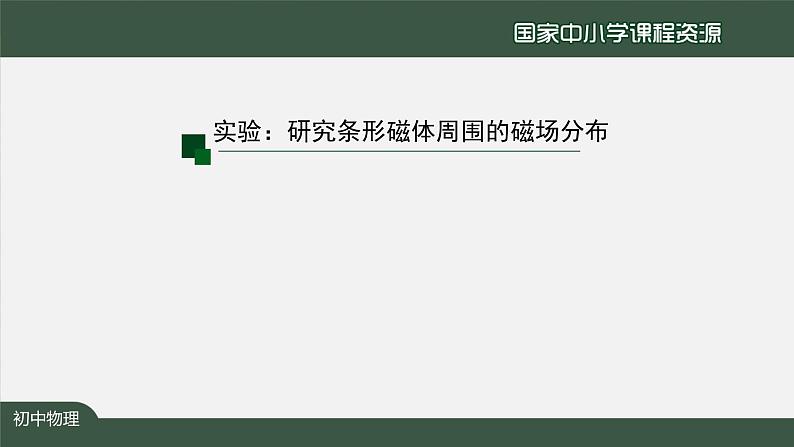 磁现象 磁场(第二课时) 课件 初中物理人教版九年级全册（2021-2022学年）第6页