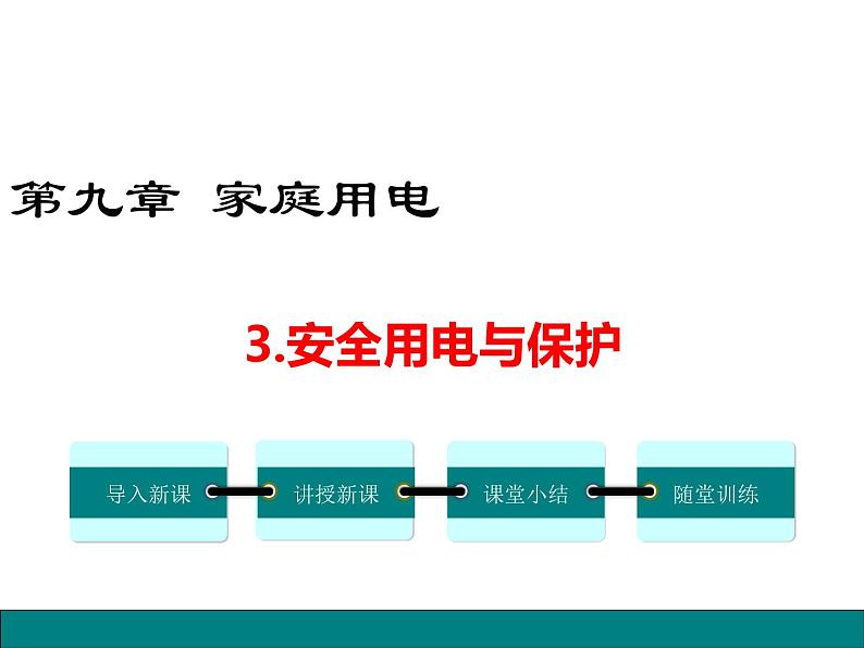 3.安全用电与保护课件PPT第1页