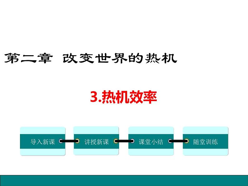 3.热机效率课件PPT第1页