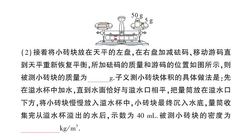 专题五 密度的特殊测量课件PPT第8页