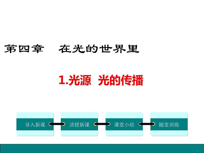 1光源  光的传播课件PPT01