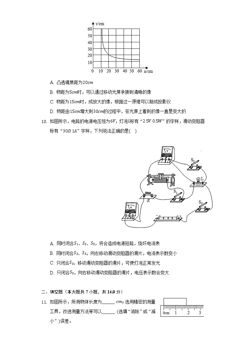 2021年山东省东营市中考物理试卷03
