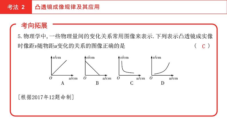 2022年安徽中考物理总复习课件：第三讲 透镜及其应用第7页