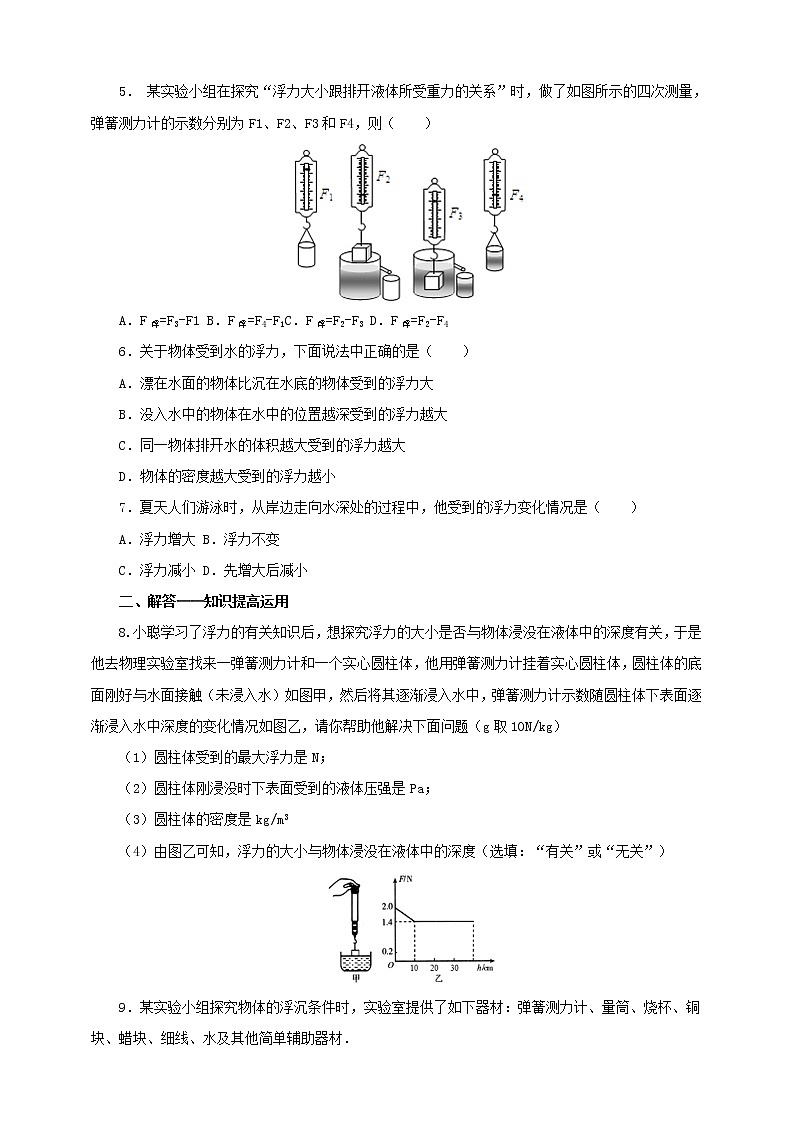 9.2阿基米德原理（课件+教案 +练习+导学案）02