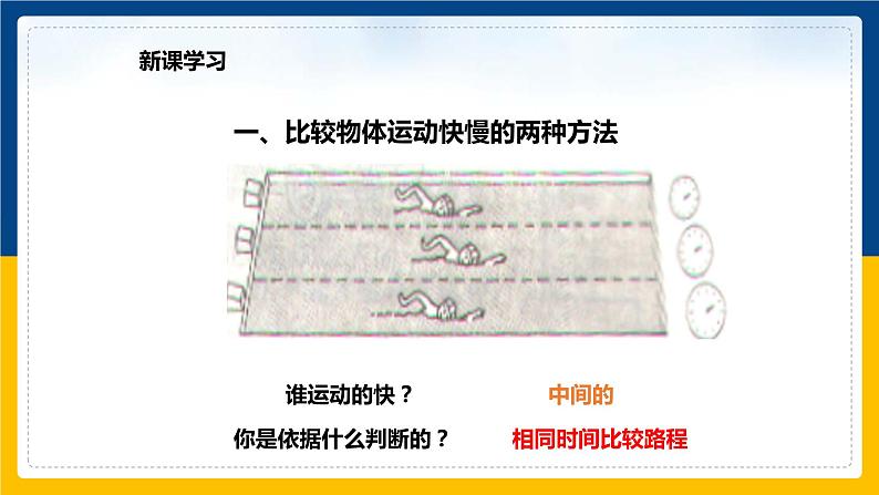 7.2怎样比较运动的快慢-精品课件第4页