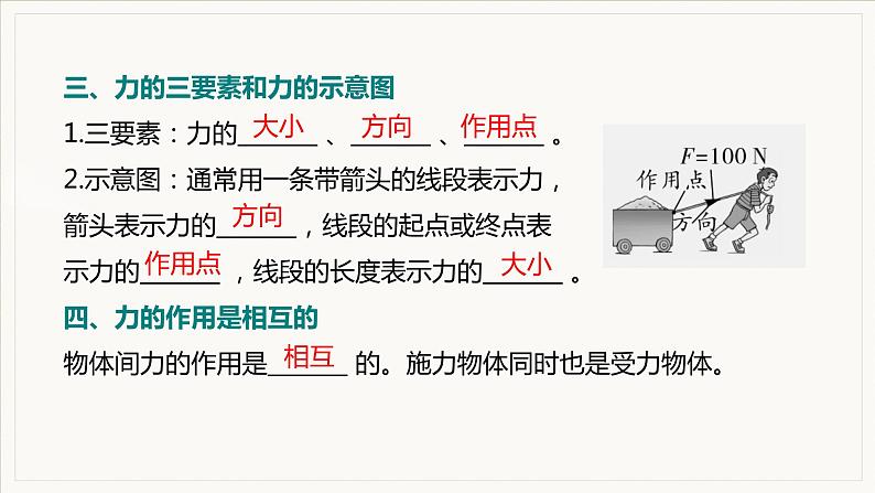 7.4 力小结与复习--2021--2022学年人教版八年级物理下册精品教学课件第5页