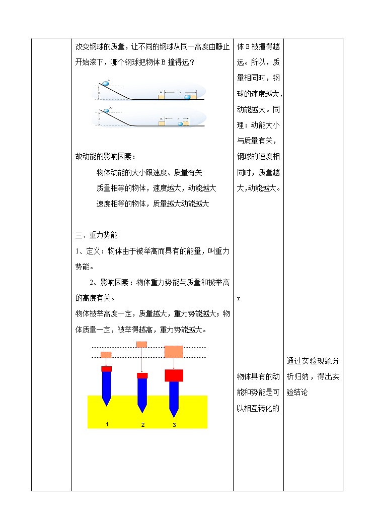 11.4 认识动能和势能（教案）第3页