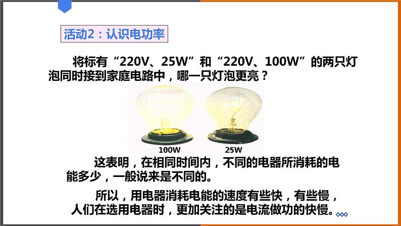 《15.2 认识电功率》（课件+教案+练习+学案）05