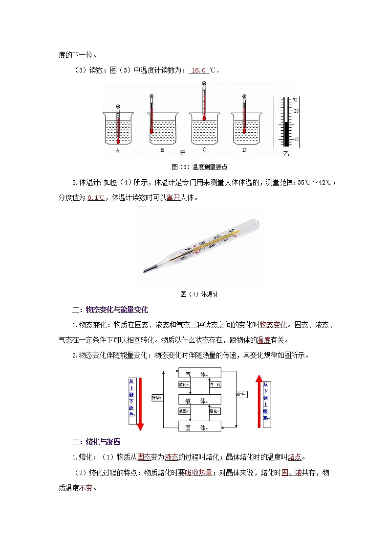 考点03物态变化（解析版）-2022年物理中考一轮复习考点透析（北师大版）第2页